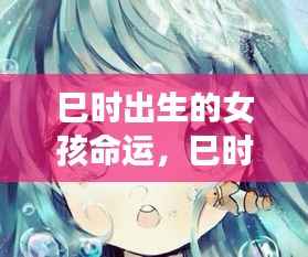 巳时出生的女孩命运,星辰照耀下的独特人生之路
