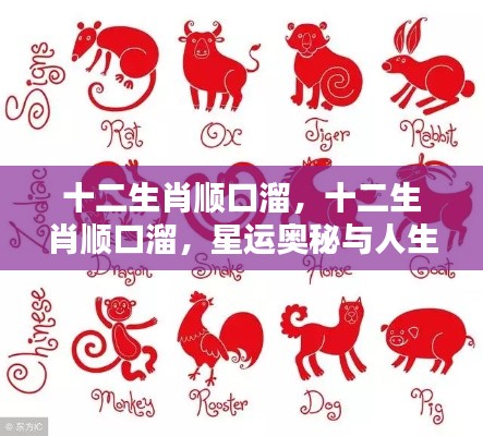 十二生肖顺口溜,星运奥秘与人生轨迹的探秘
