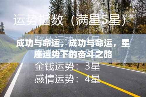 星座运势下的奋斗之路,成功与命运的交织关系