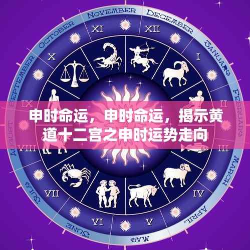 申时命运揭秘,黄道十二宫申时运势走向探讨