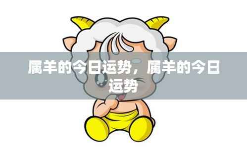 属羊今日运势详解