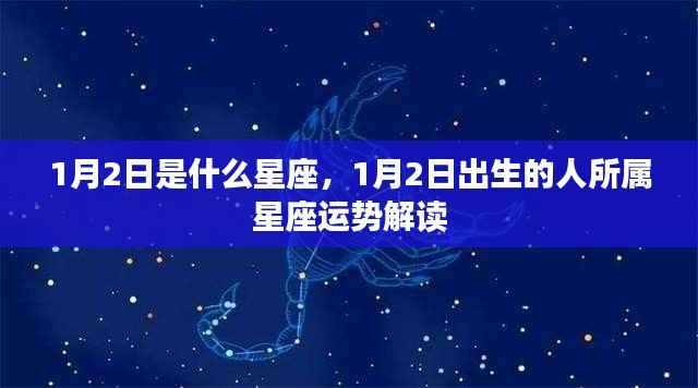 1月2日出生者的星座运势解读,探寻摩羯座特性的魅力与挑战