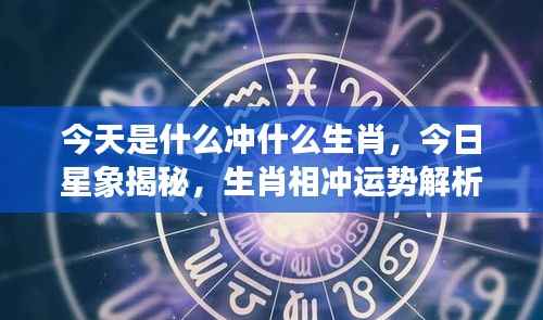 今日星象揭秘,生肖相冲运势解析及生肖冲突揭秘