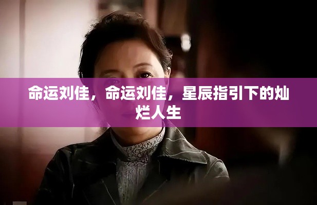 命运刘佳,星辰照耀下的灿烂人生之旅