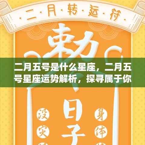 二月五号星座运势解析,探寻属于你的星座命运之路