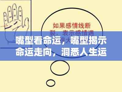 嘴型与命运走向,洞悉人生运势的神秘关联