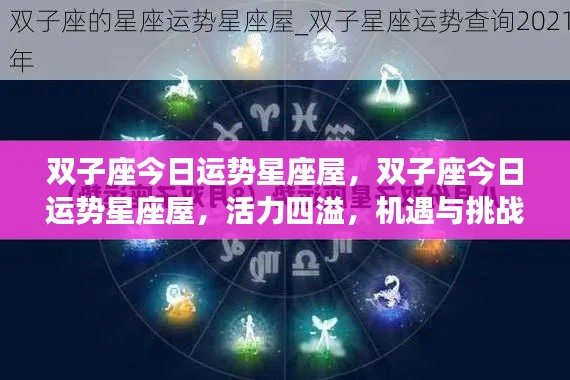 双子座今日运势星座屋,活力与挑战并存