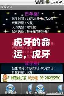 虎牙星座运势解析,探寻星座与命运的神秘联系