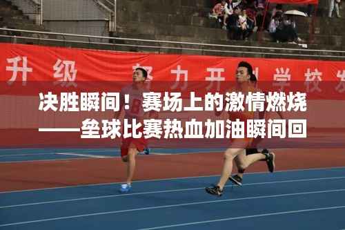 决胜瞬间!赛场上的激情燃烧——垒球比赛热血加油瞬间回顾