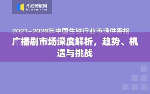 广播剧市场深度解析,趋势、机遇与挑战