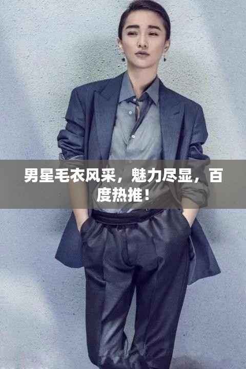 男星毛衣风采,魅力尽显,百度热推!